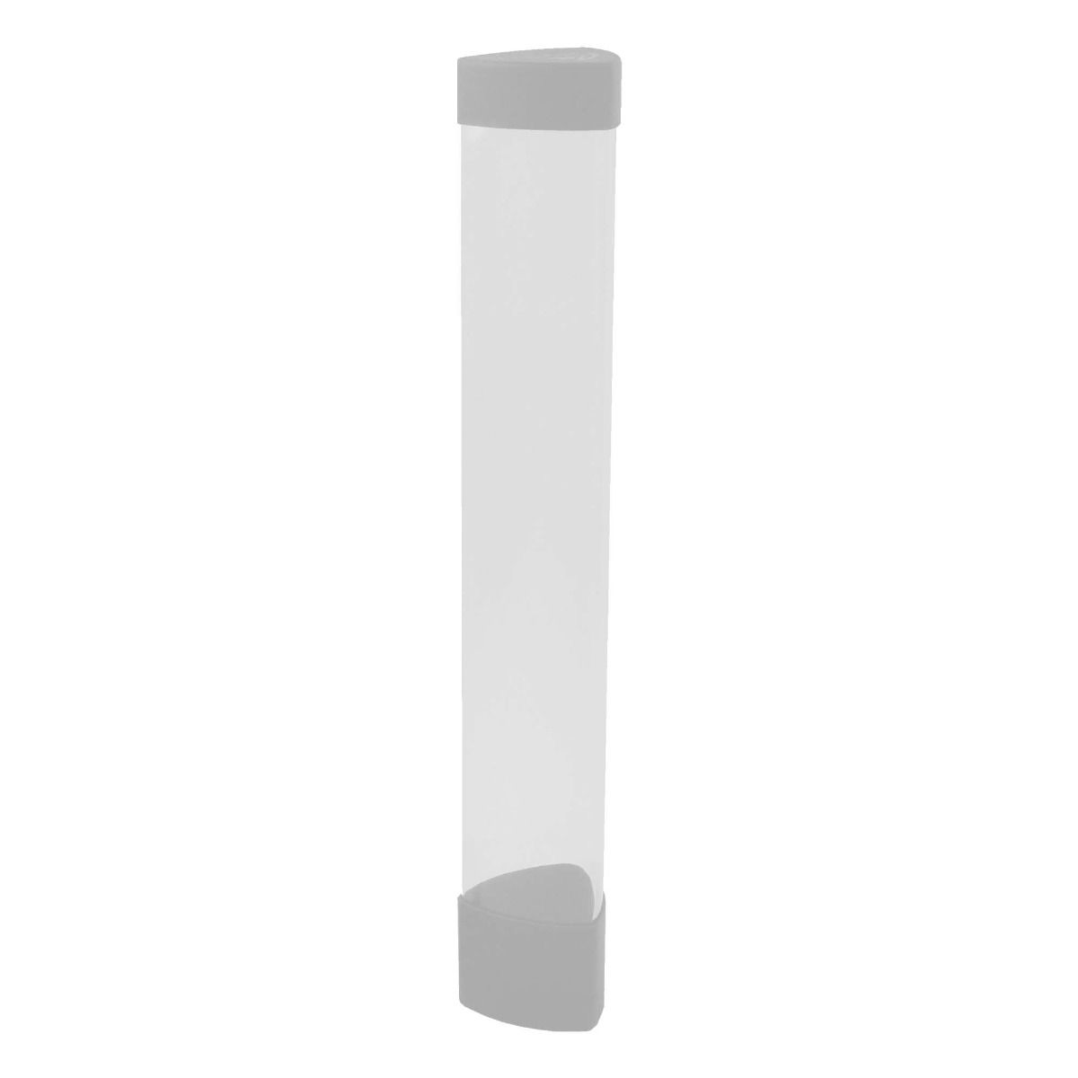 BCW - Playmat Tube with Dice Cap - White