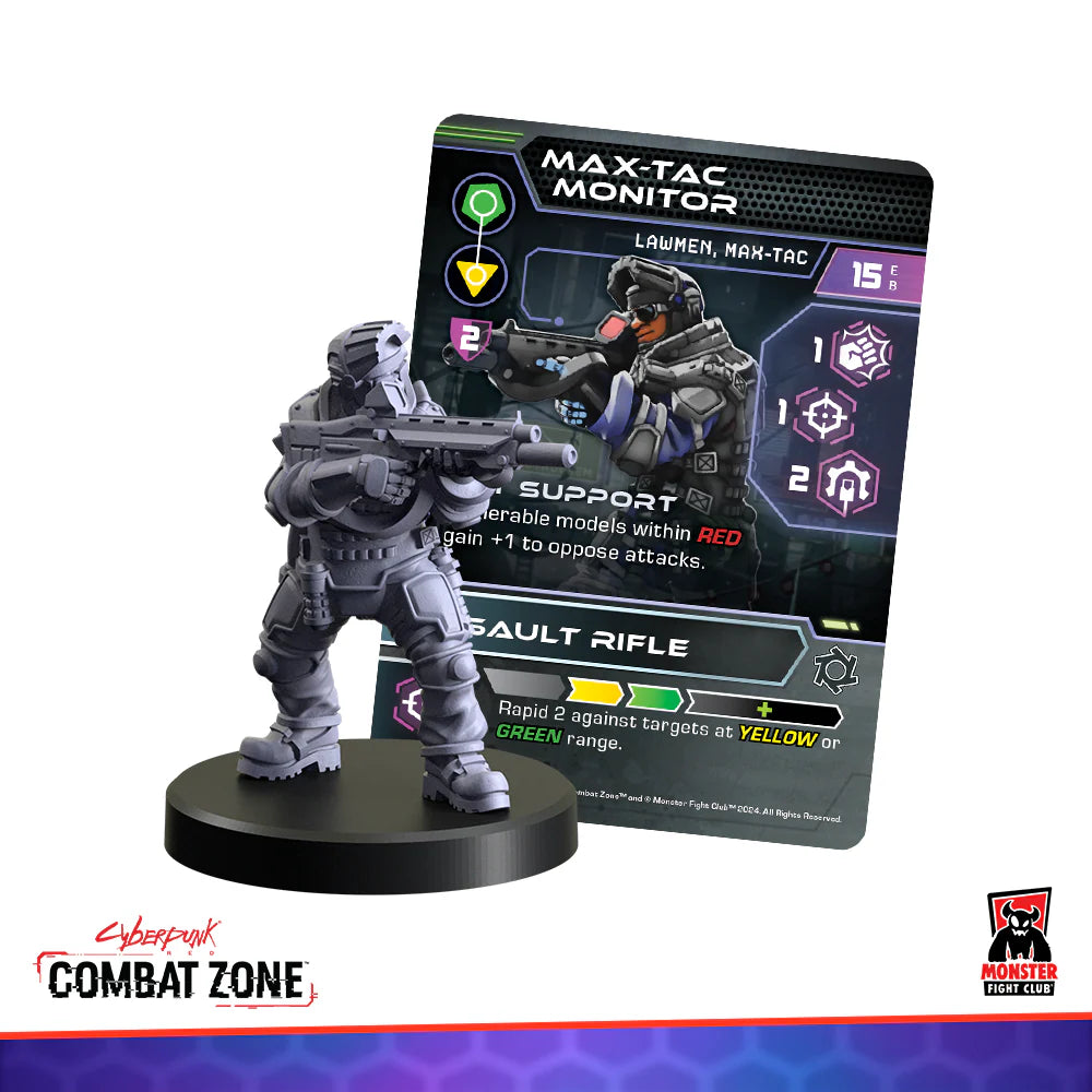 Cyberpunk: Combat Zone - Command & Control - Max-Tac: Gangers