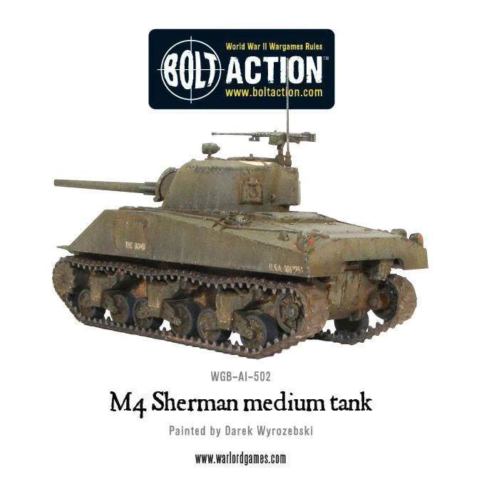 Bolt Action - M4 Sherman Medium Tank