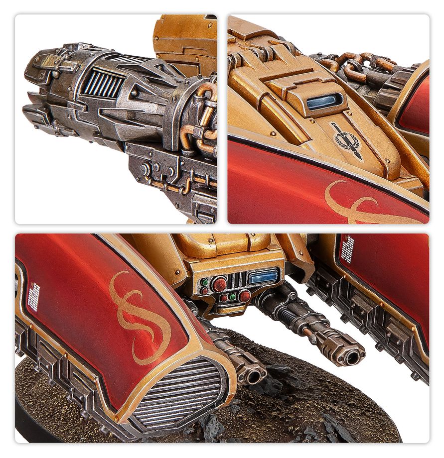 Warhammer 40K/The Horus Heresy - Custodes - Pallas Grav-Attack