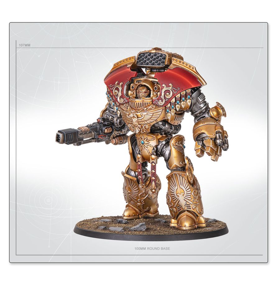 Warhammer 40K/The Horus Heresy - Custodes - Telemon Heavy Dreadnought