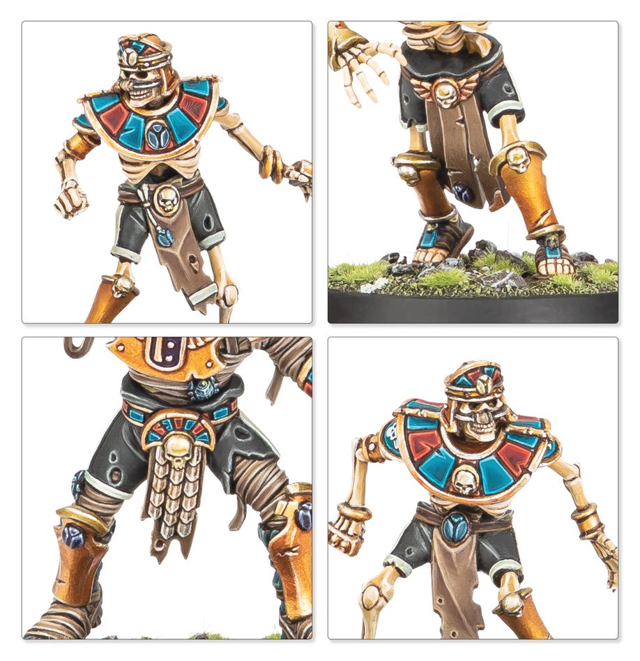 Blood Bowl - Tomb Kings Blood Bowl Team - The Nehekhara Nightmares