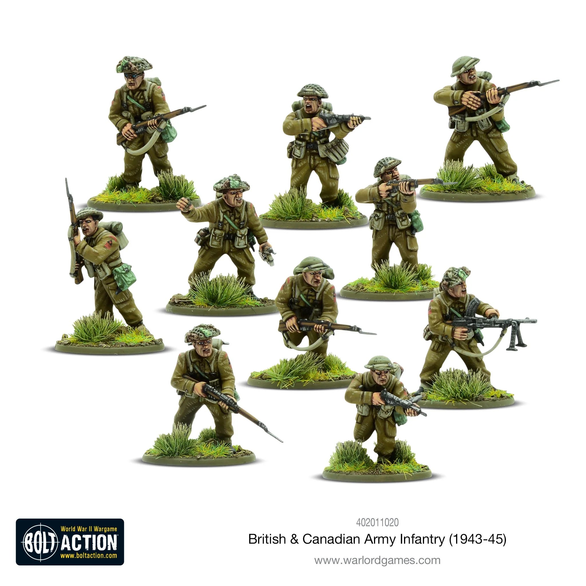 Bolt Action - British & Canadian Army infantry (1943-45)