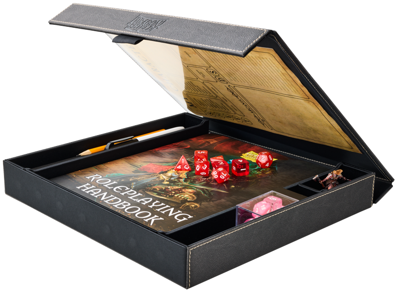 Dragon Shield - RPG Player Companion - Iron Grey
