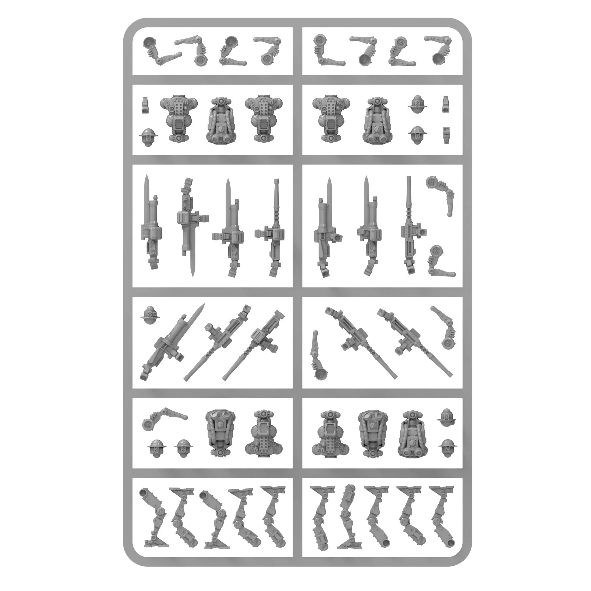 Bolt Action - Konflikt '47 - Mk I Automated Infantry
