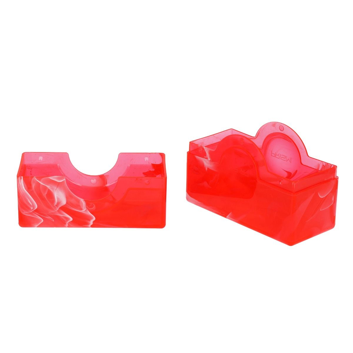 BCW Supplies - Prism Deck Case - 50 CT - Carnelian Red