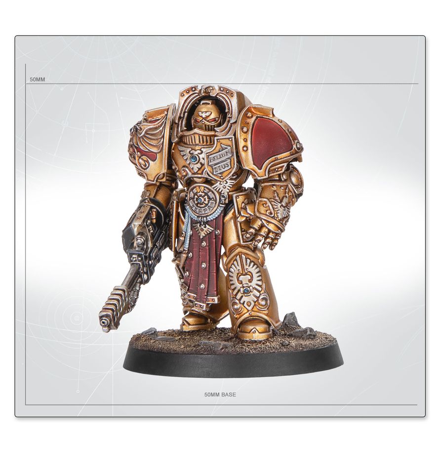Warhammer 40K/The Horus Heresy - Custodes - Aquilon Terminator Sodality