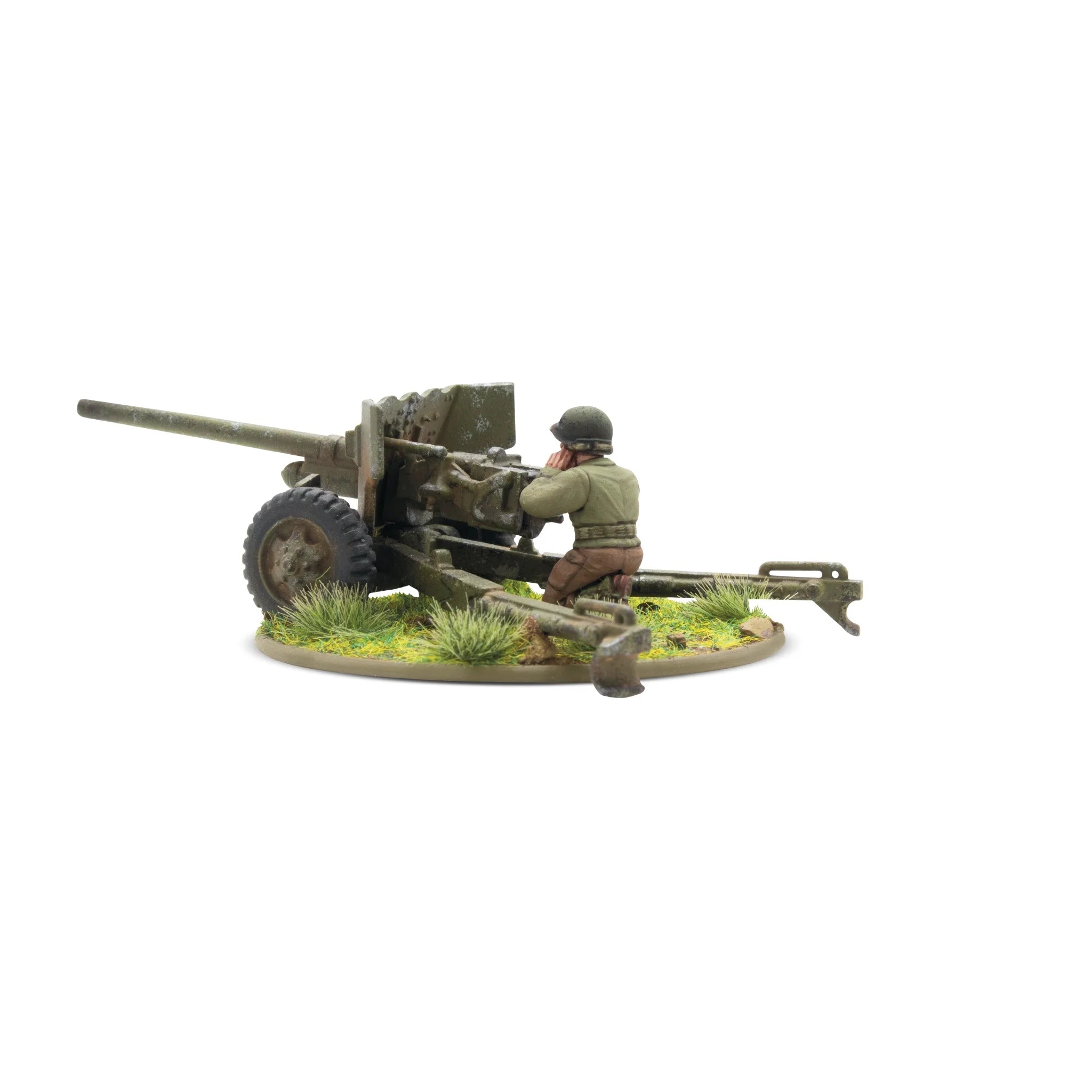 Bolt Action - American - Army 57mm Anti-Tank Gun (Plastic)