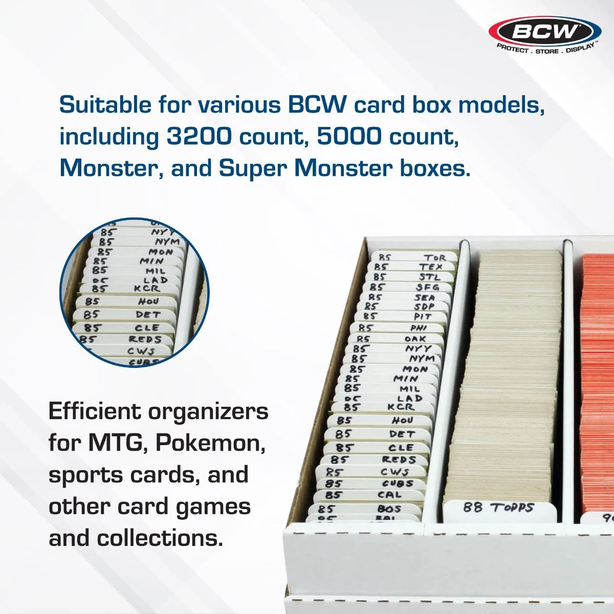 BCW Supplies - Trading Card Dividers