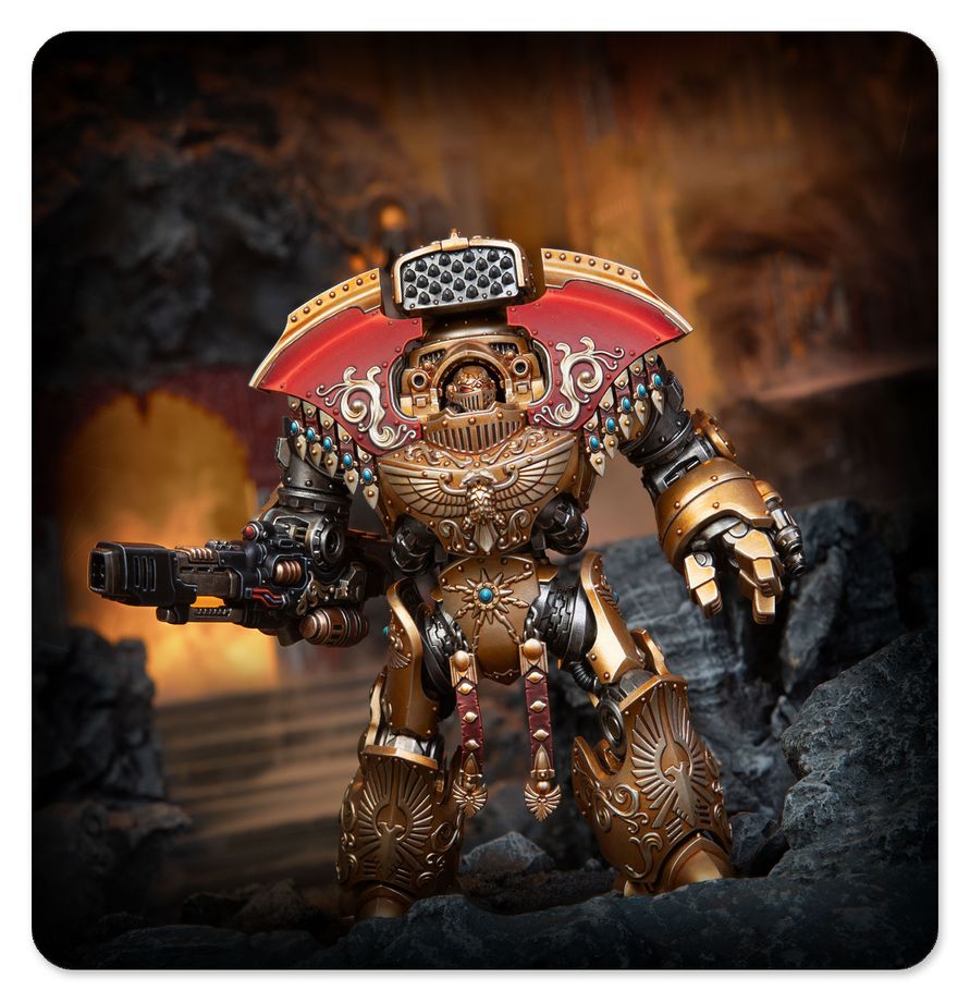 Warhammer 40K/The Horus Heresy - Custodes - Telemon Heavy Dreadnought