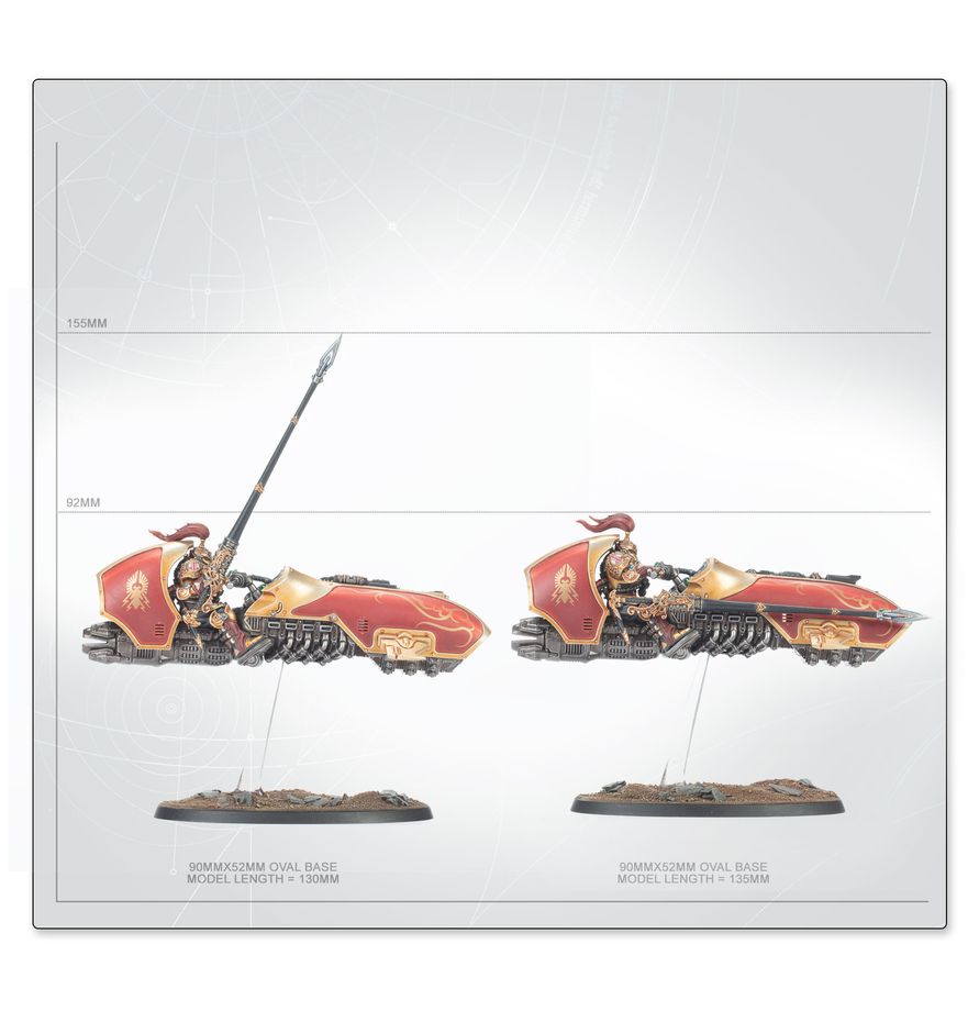 Warhammer 40K/The Horus Heresy - Custodes - Gyrfalcon Jetbike Sodality