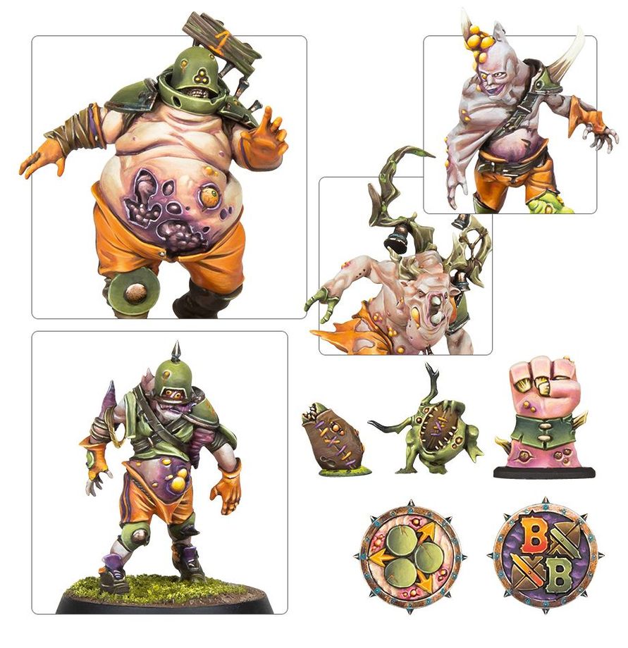 Blood Bowl - Nurgle - Nurgle's Rotters