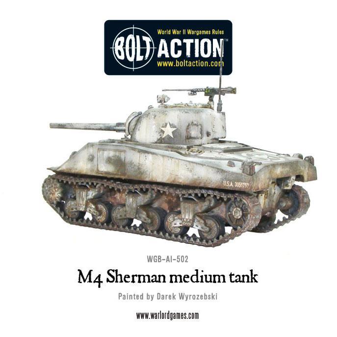 Bolt Action - M4 Sherman Medium Tank