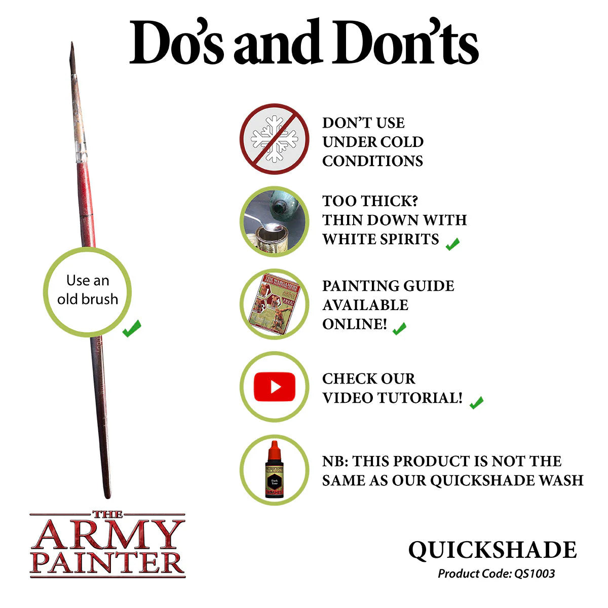 Army Painter - Quickshade - Dark Tone