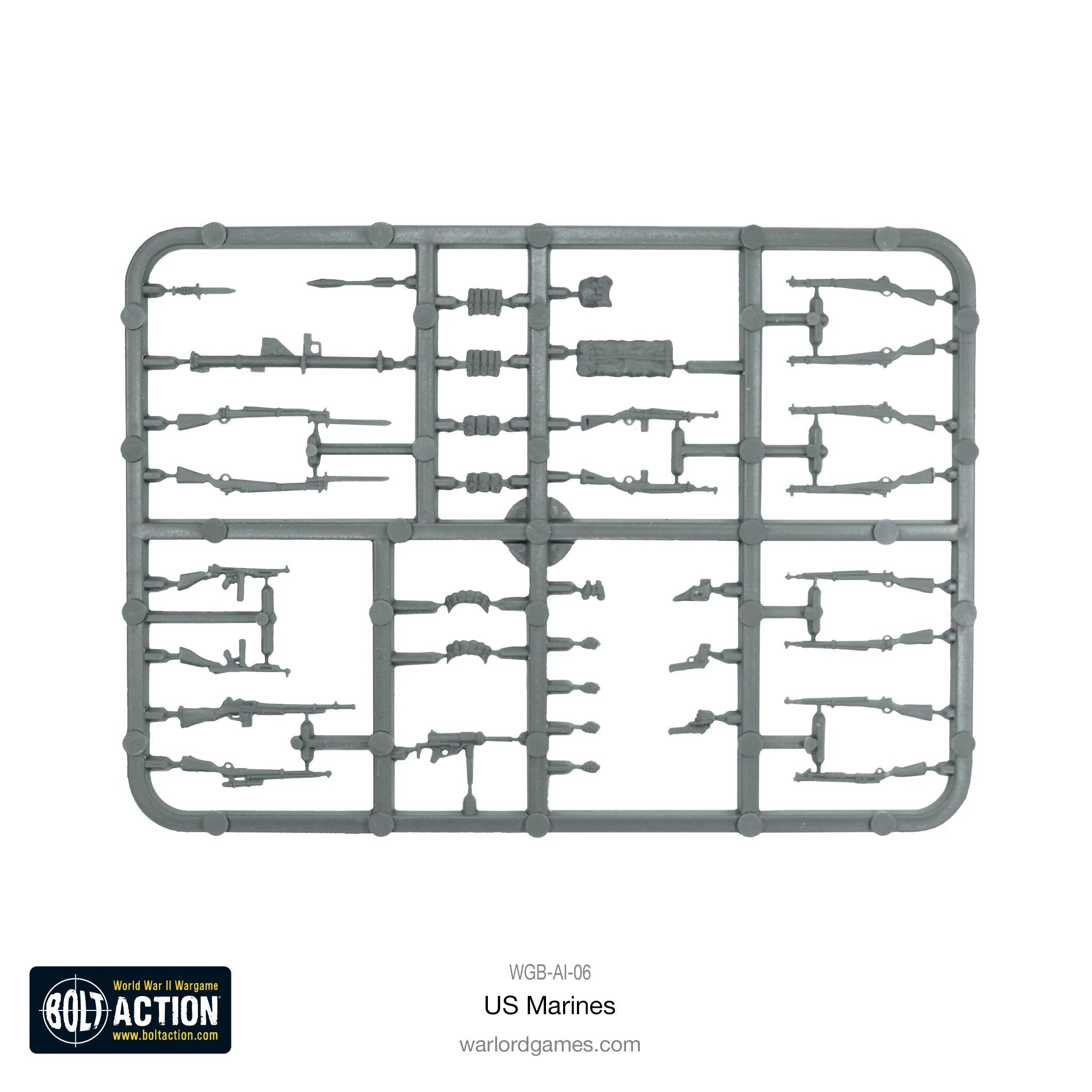 Bolt Action - US Marines plastic box set
