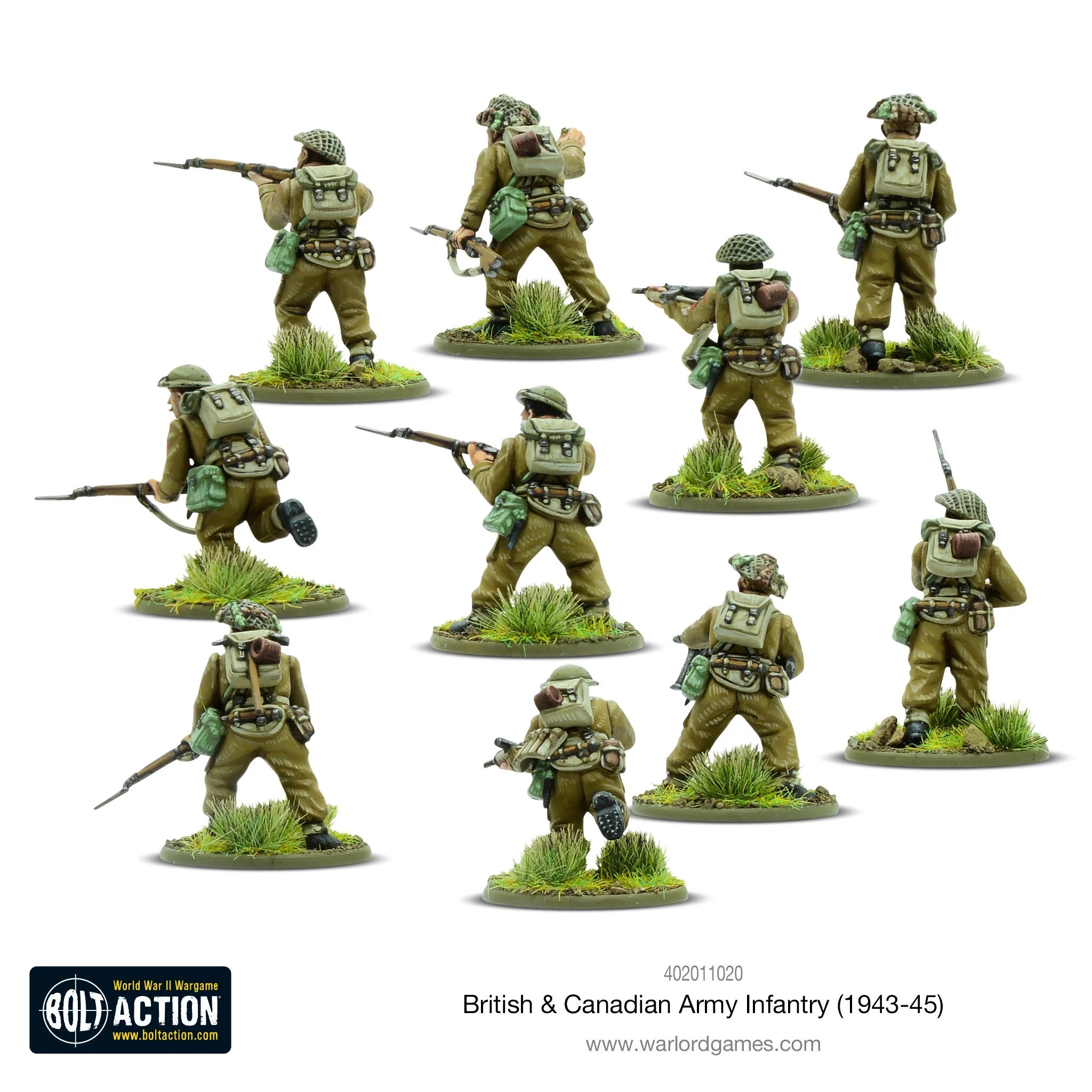 Bolt Action - British & Canadian Army infantry (1943-45)