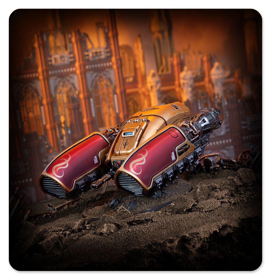 Warhammer 40K/The Horus Heresy - Custodes - Pallas Grav-Attack