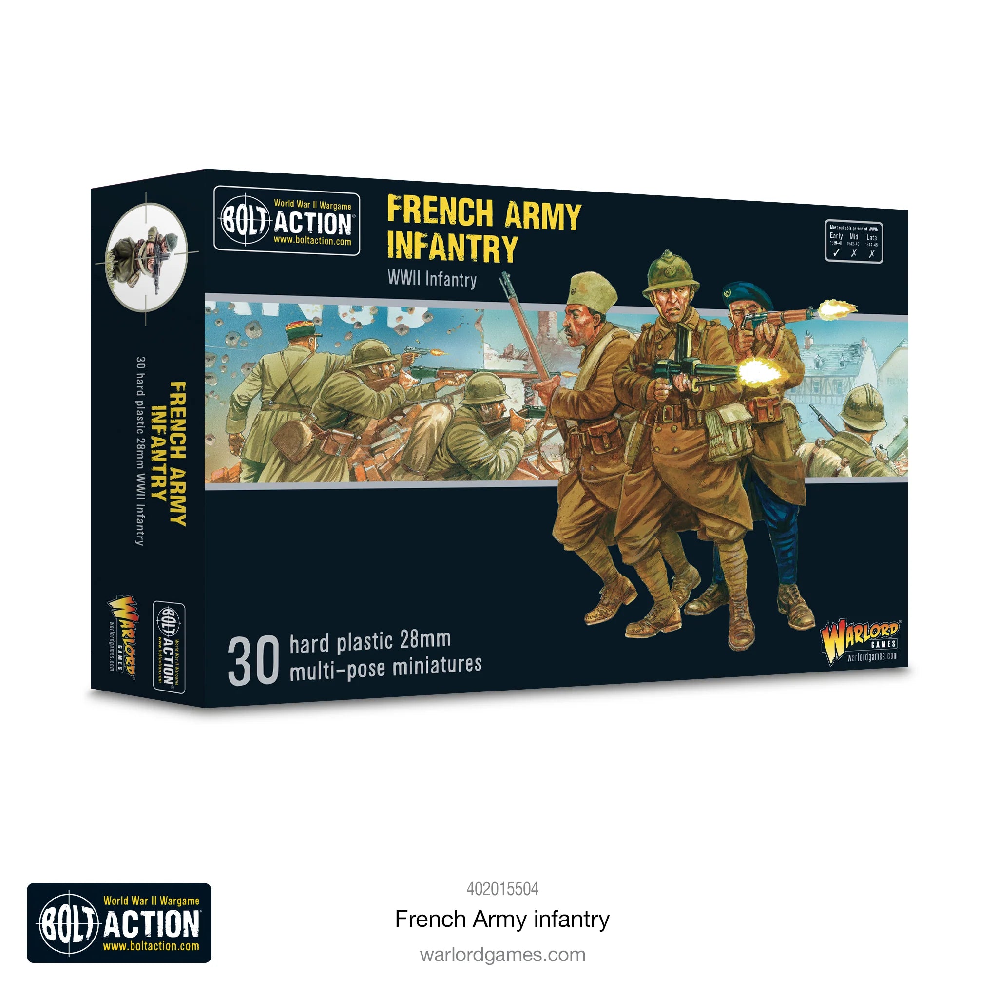 Bolt Action - French Army infantry