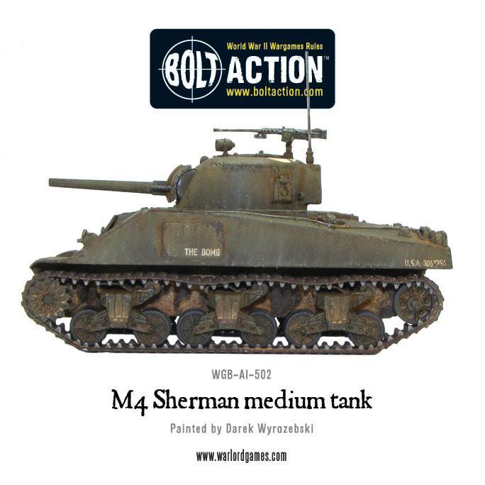 Bolt Action - M4 Sherman Medium Tank