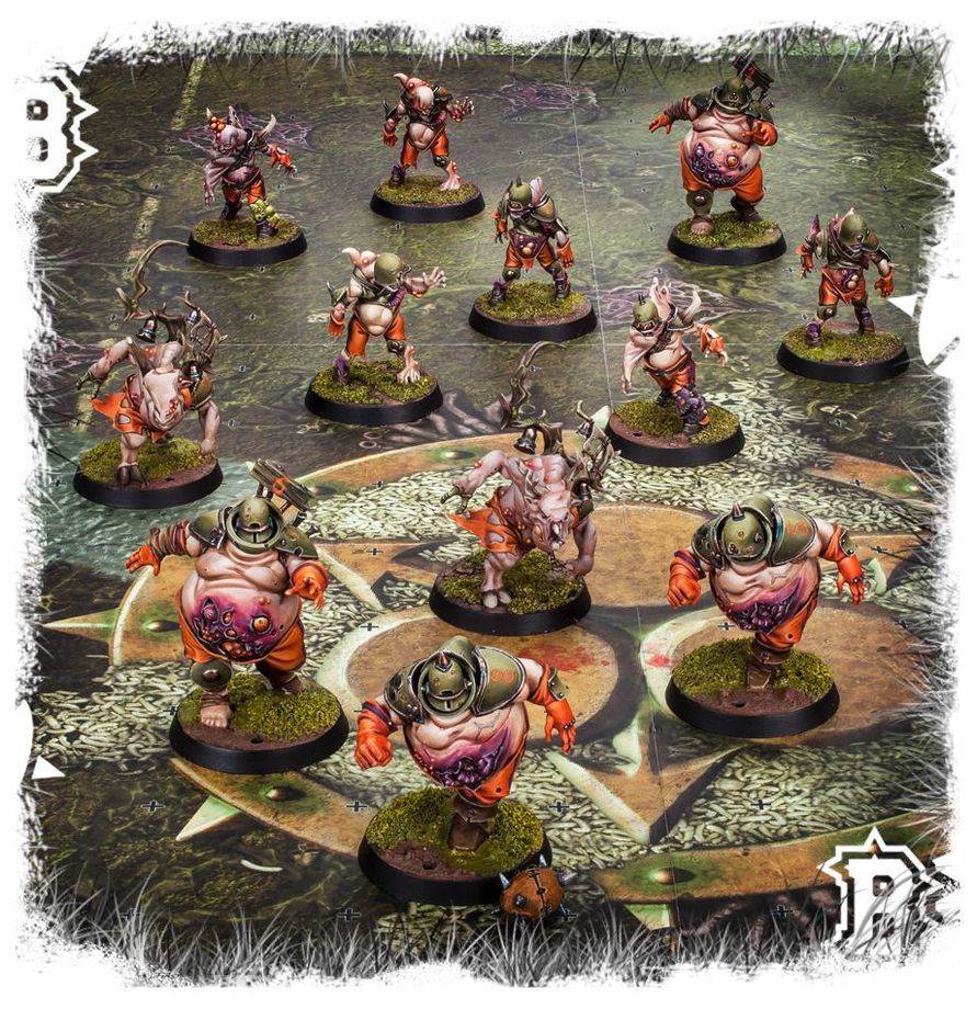 Blood Bowl - Nurgle - Nurgle's Rotters