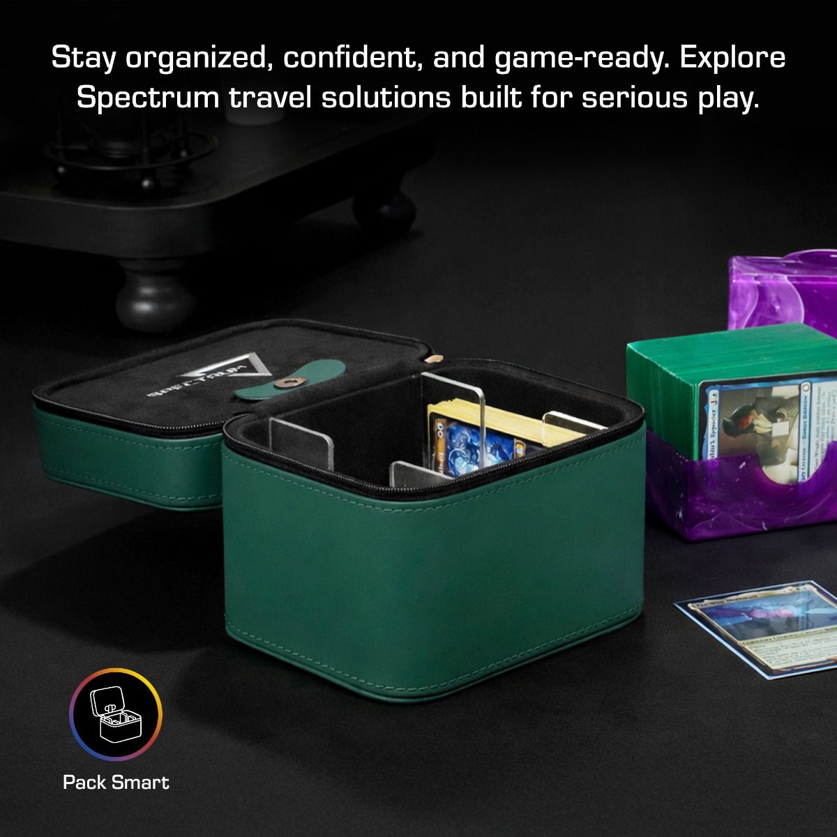 BCW - Prism Deck Case - Matrix - Green