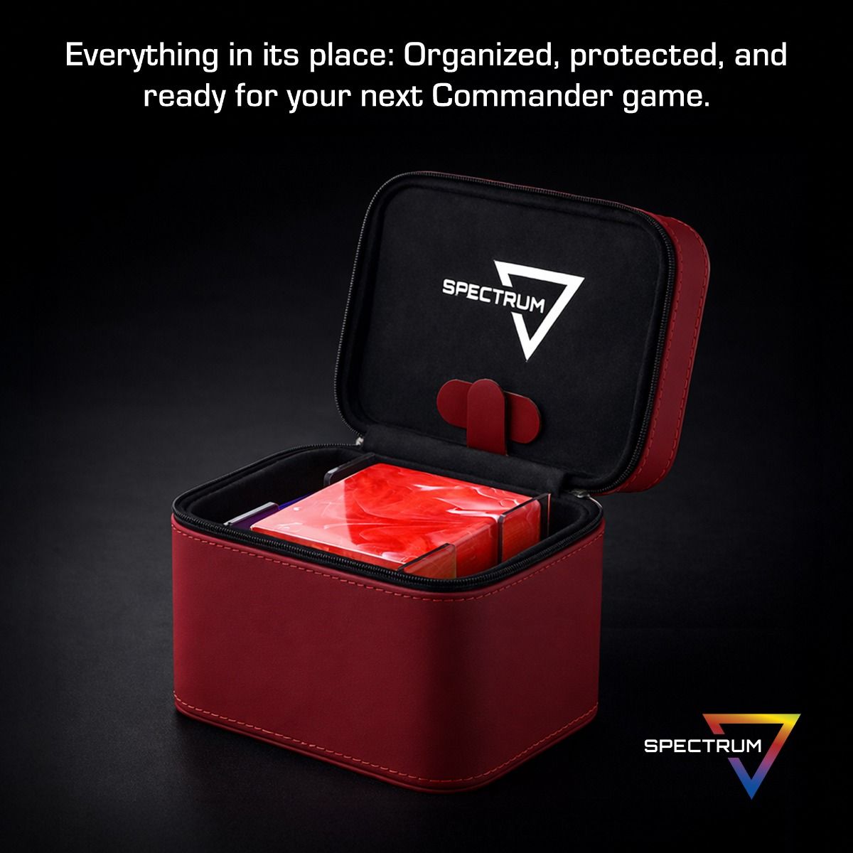 BCW - Prism Deck Case - Matrix - Red