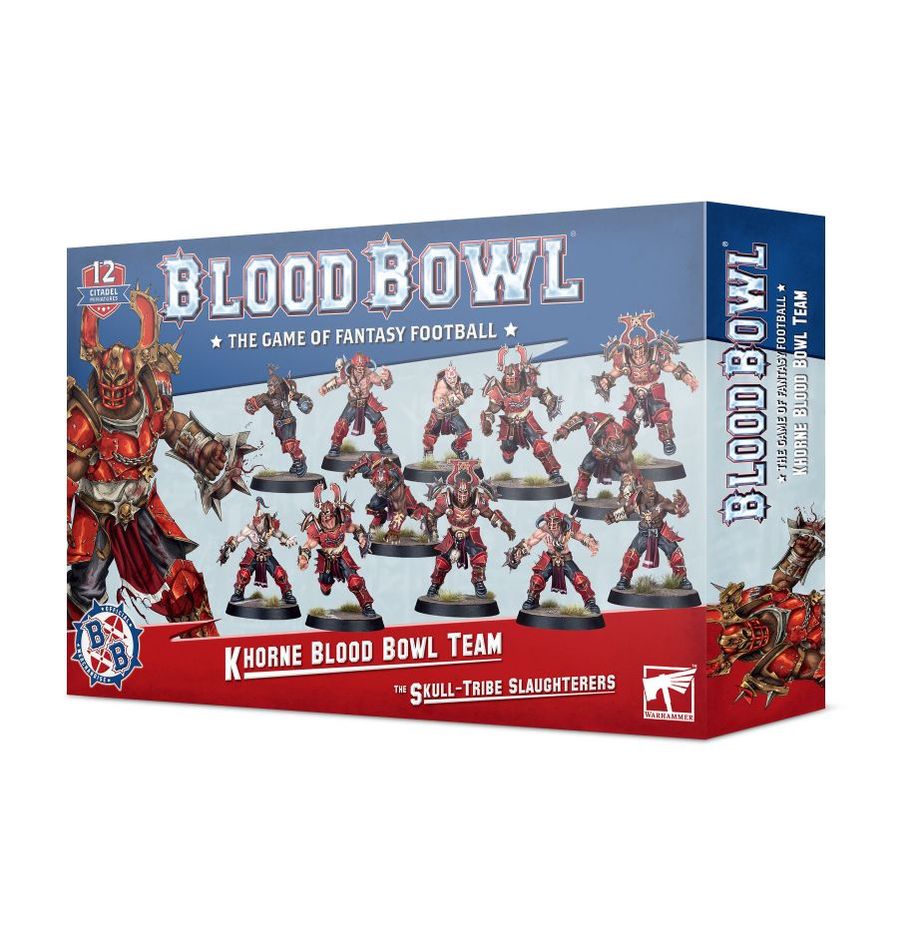 Blood Bowl - Khorne Blood Bowl Team - Skull-tribe Slaughterers
