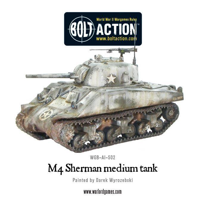 Bolt Action - M4 Sherman Medium Tank