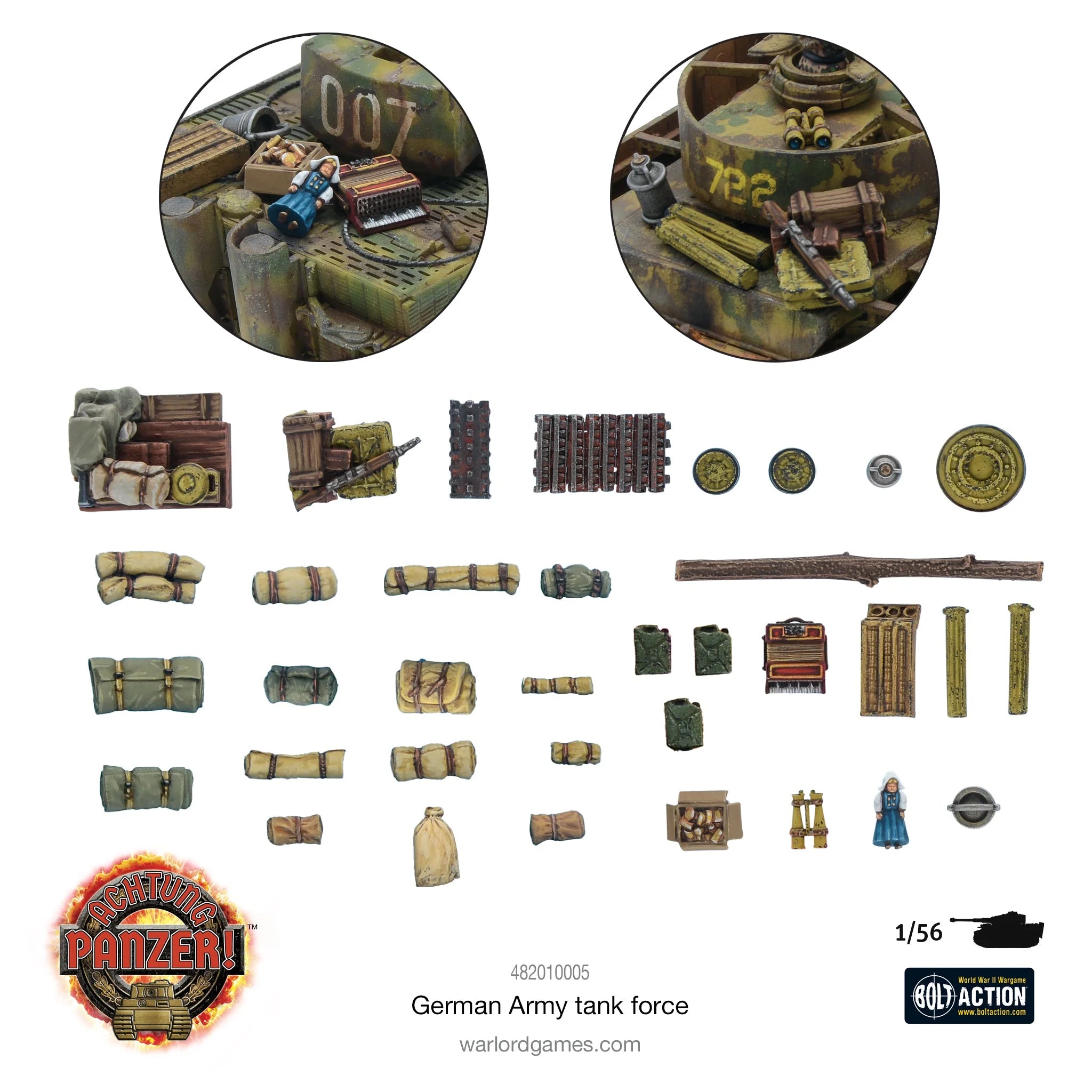 German Army Tank Force