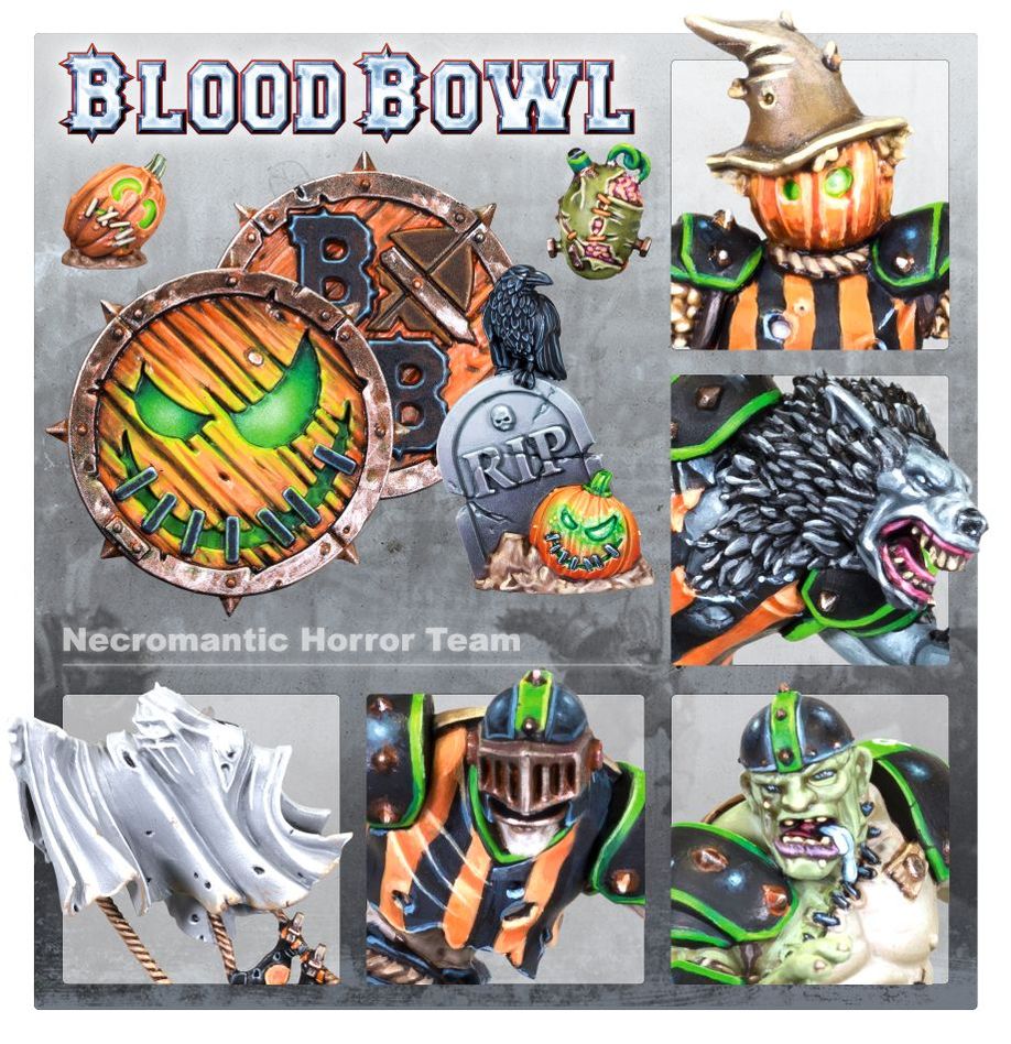 Blood Bowl - Necromantic Horror Blood Bowl Team – The Wolfenburg Crypt-stealers