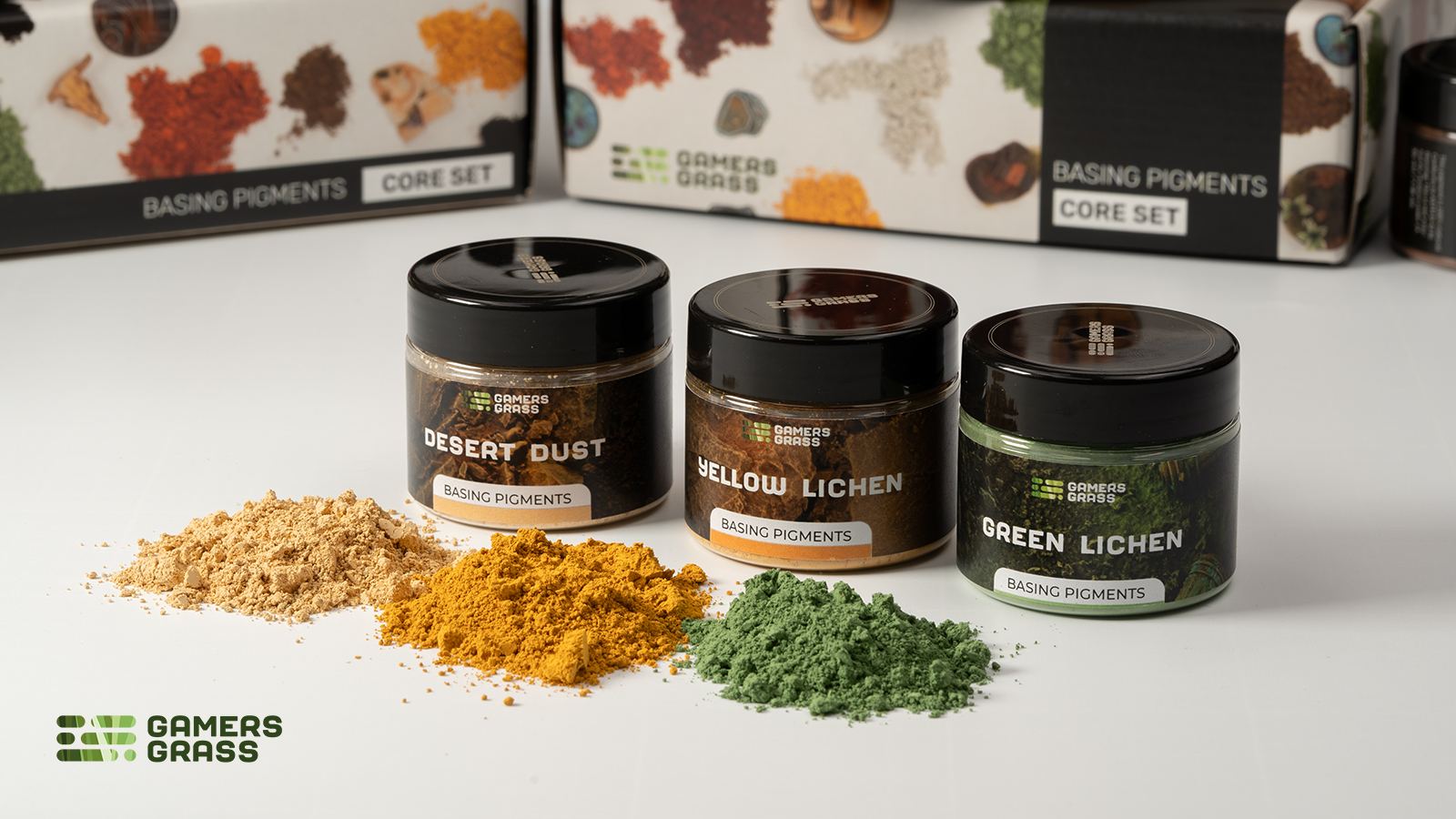 Gamers Grass - Basing Pigments - Core Set