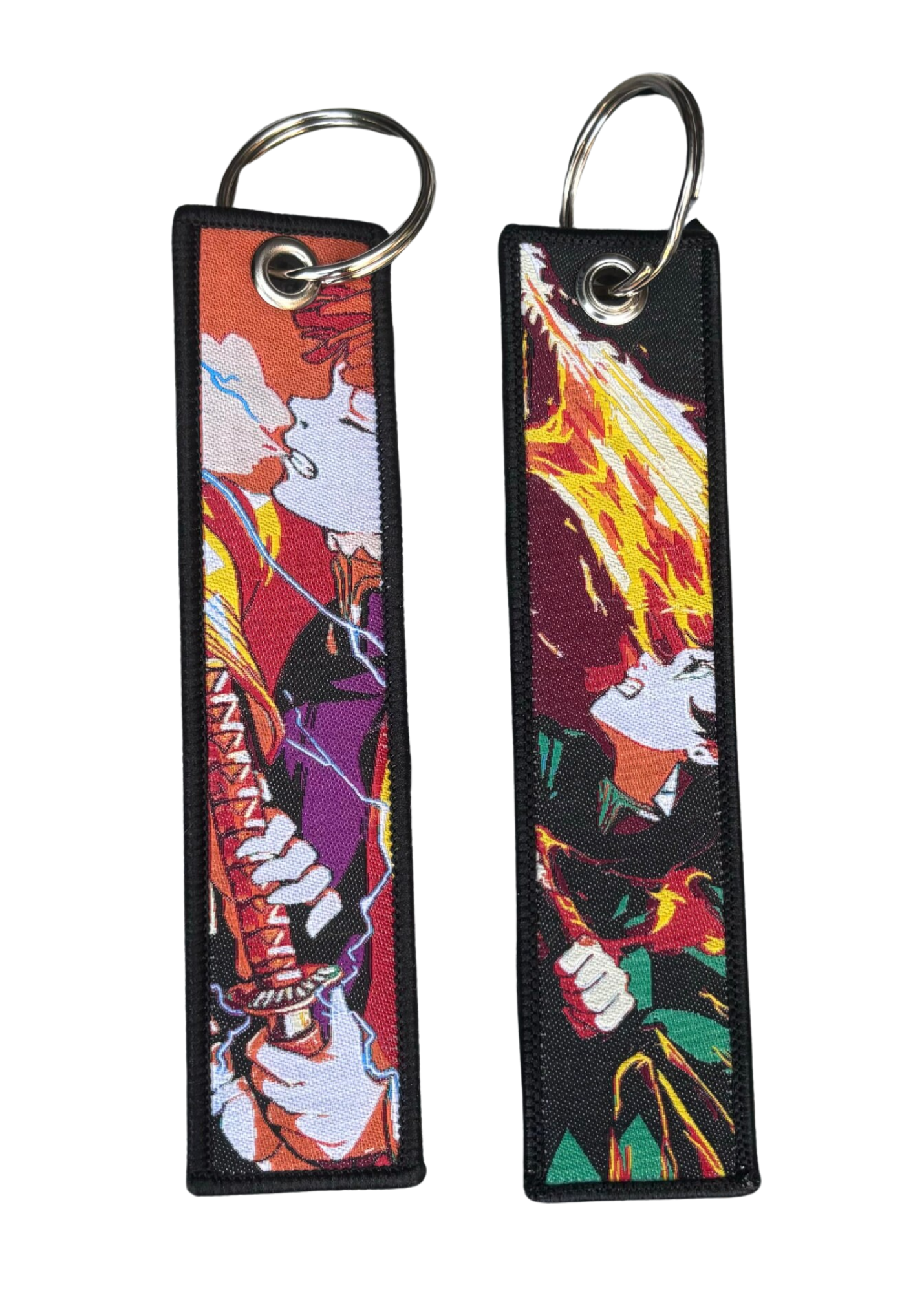 Tanjiro/Zenitsu Demon Slayer - Tag Keychain
