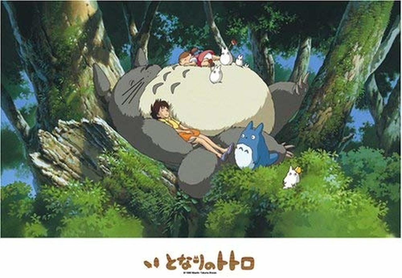 Ensky 500-247 Napping with Totoro 'My Neighbor Totoro'