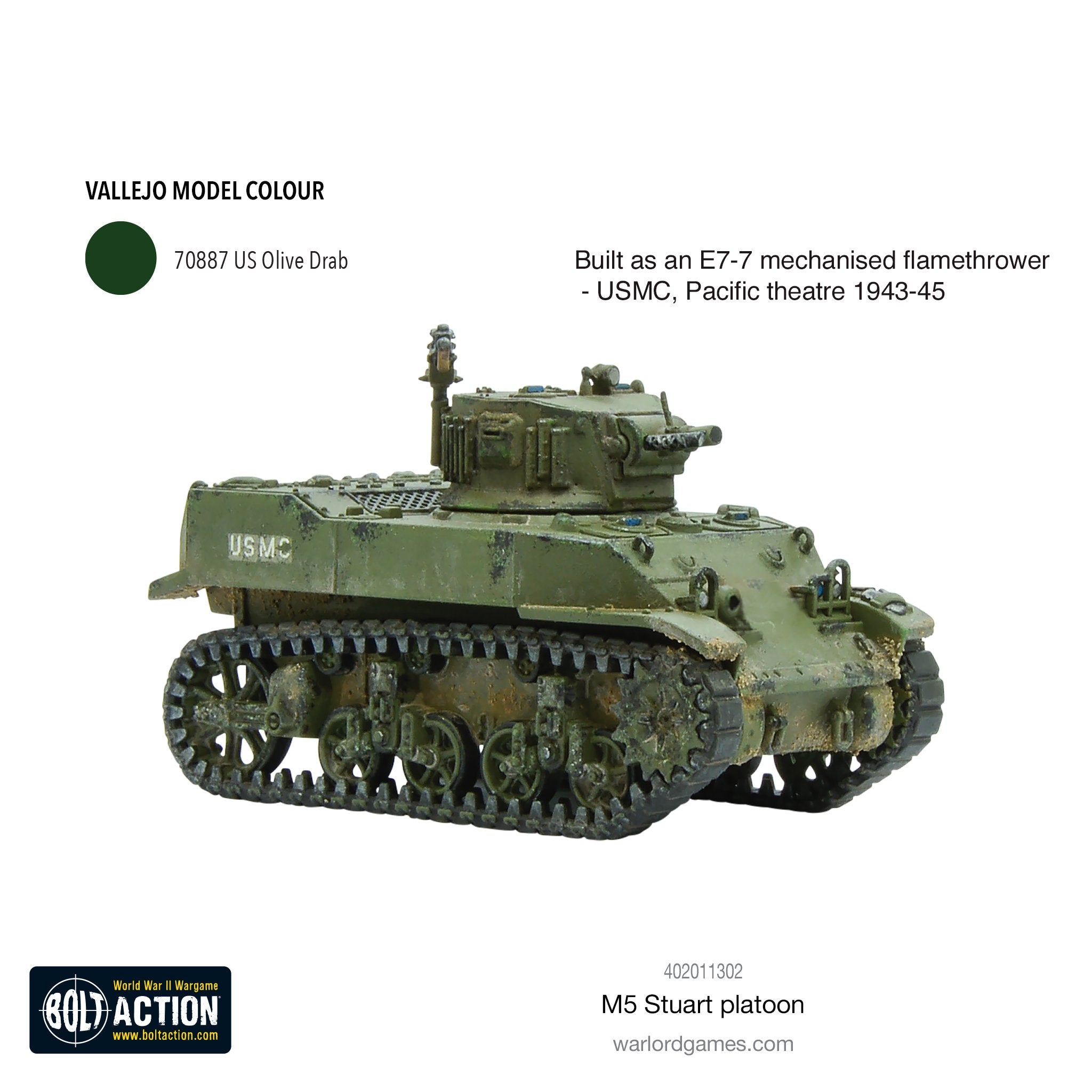 Bolt Action - M5 Stuart Platoon