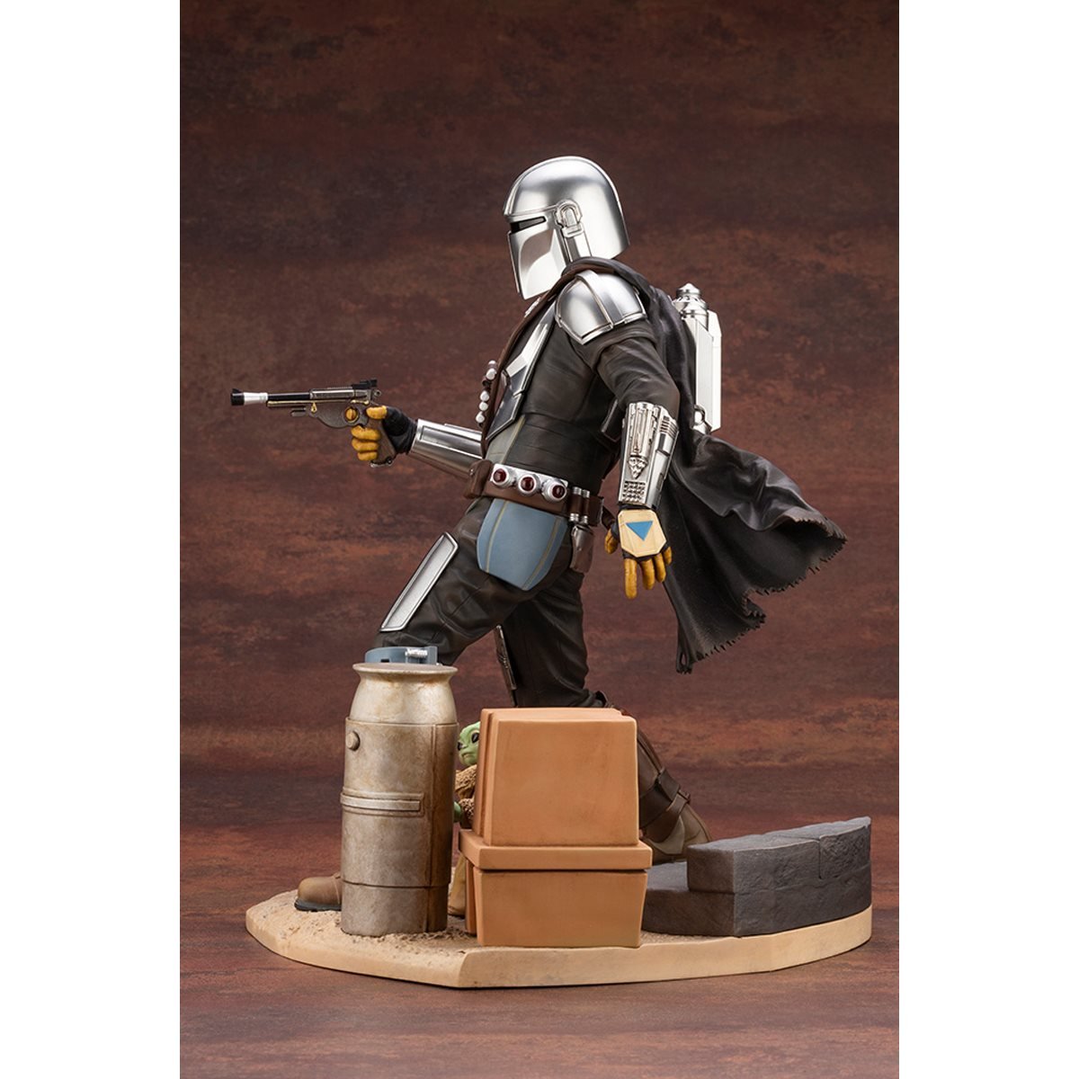 Star Wars The Mandalorian and Child 1:7 Scale ARTFX Statue