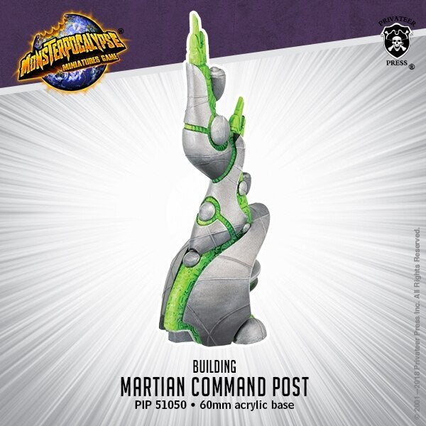 Monsterpocalypse: Building - Martian Command Post