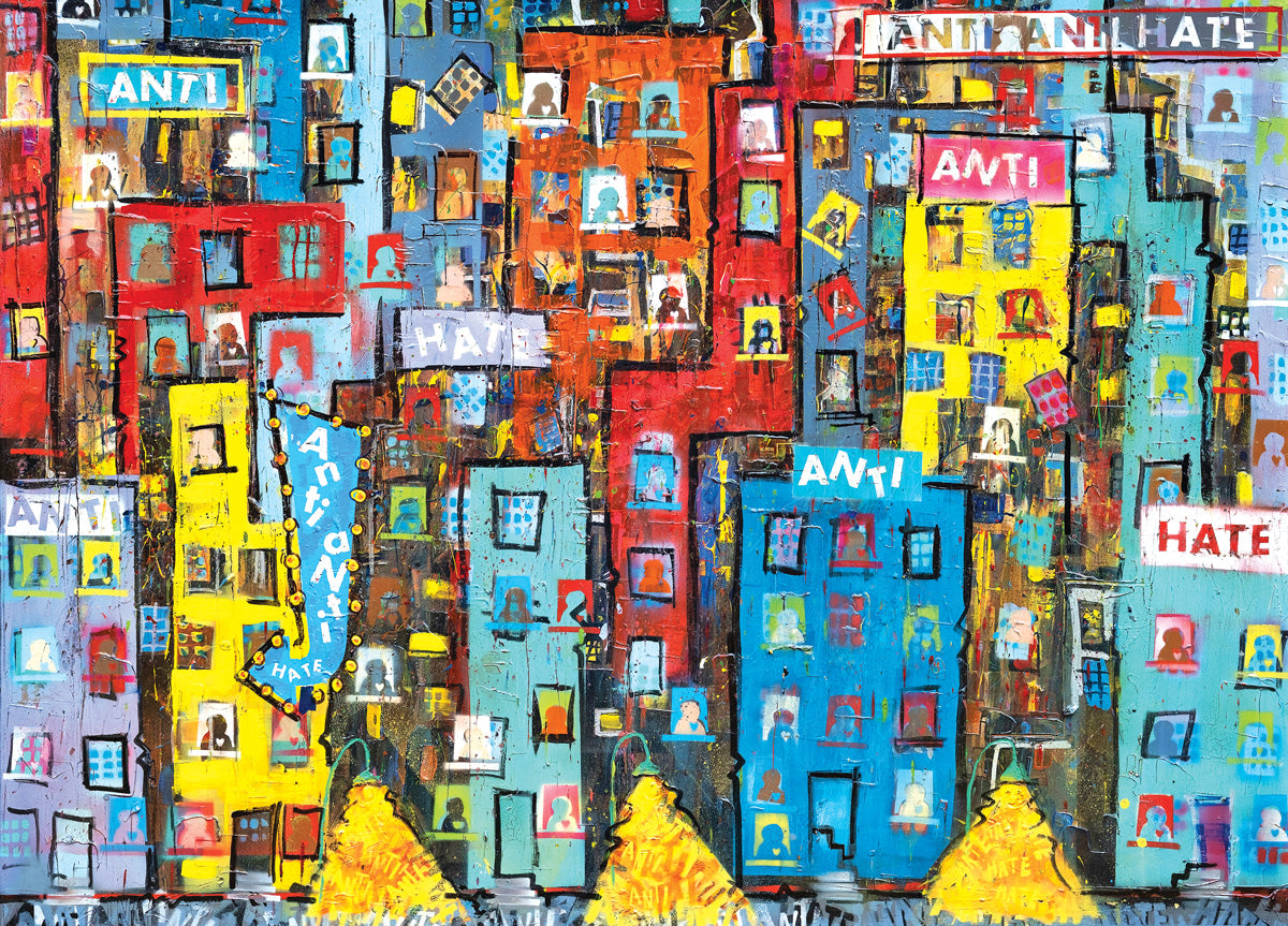 Anti-Hate City 1,000-Piece Puzzle