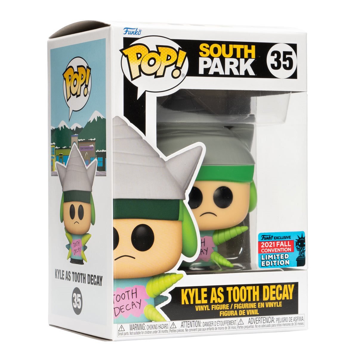 Pop! Vinyl Figure: South Park Kyle Tooth Decay - 2021 Convention Exclusive