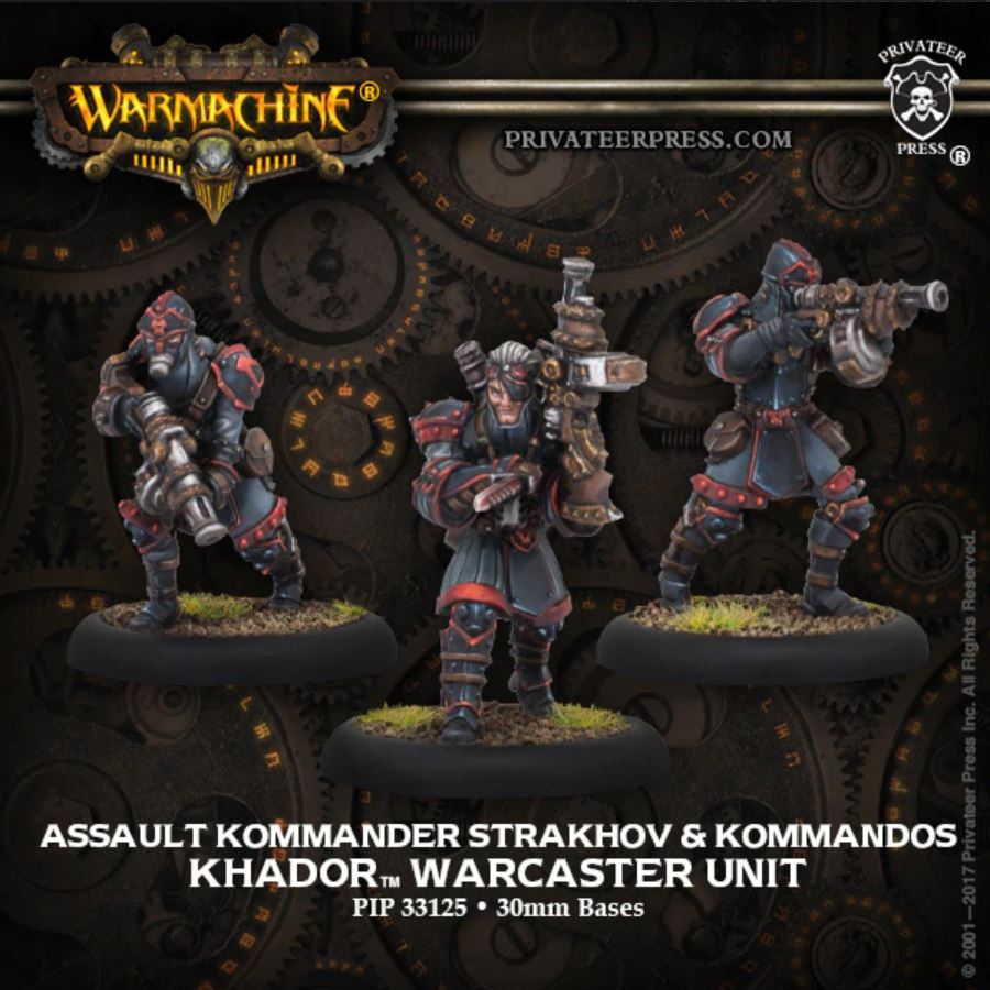 Assault Kommander Strakhov & Kommandos