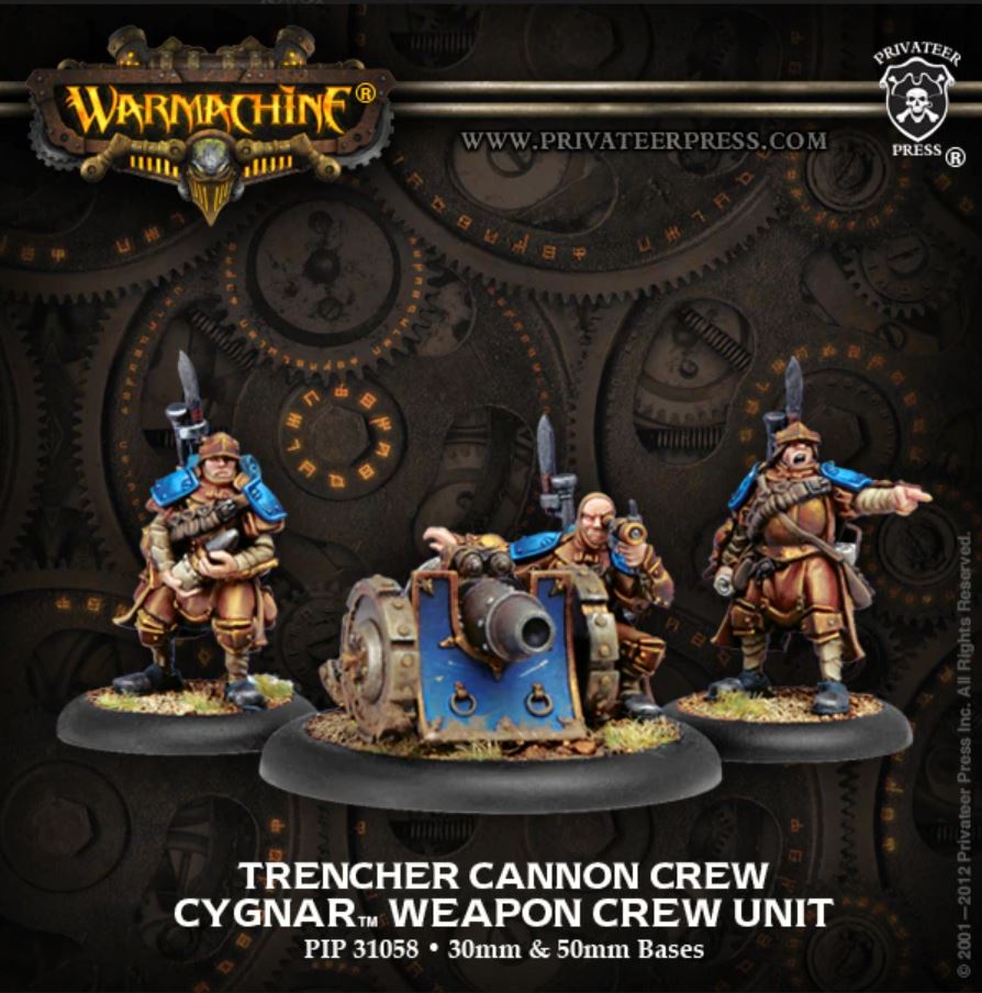 Trencher Cannon Crew