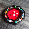 Geeky Villain: Octagon Dice Storage and Rolling Tray