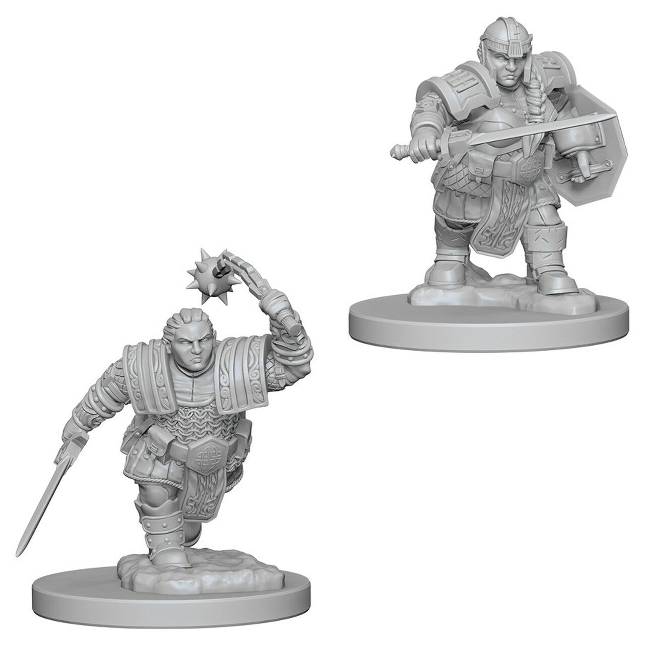 Dungeons & Dragons: Nolzur’s Marvelous Miniatures - Dwarf Fighter (Female)