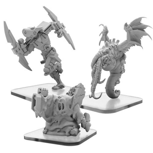 Monsterpocalypse: Destroyers Alternate Elite Units-Toxxo, Squix, Shinobot