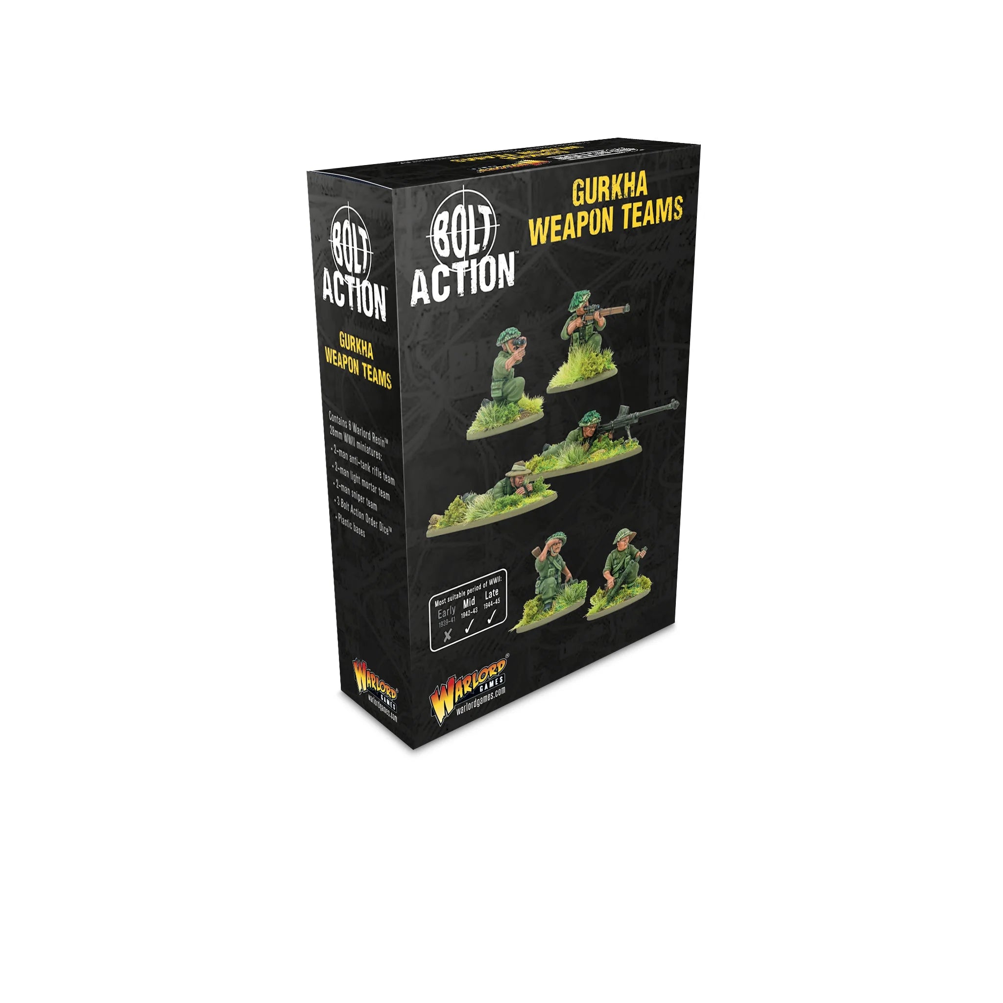 Bolt Action - Gurkha - Weapon Teams