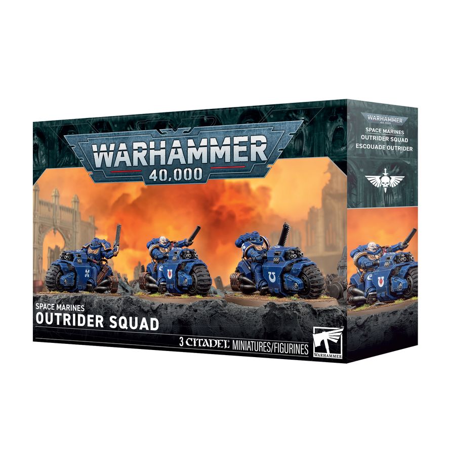Warhammer 40K - Space Marines - Outrider Squad