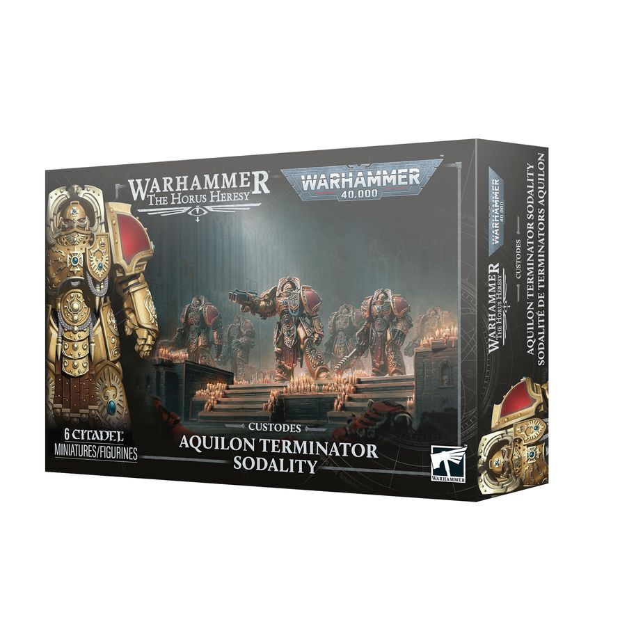 Warhammer 40K/The Horus Heresy - Custodes - Aquilon Terminator Sodality