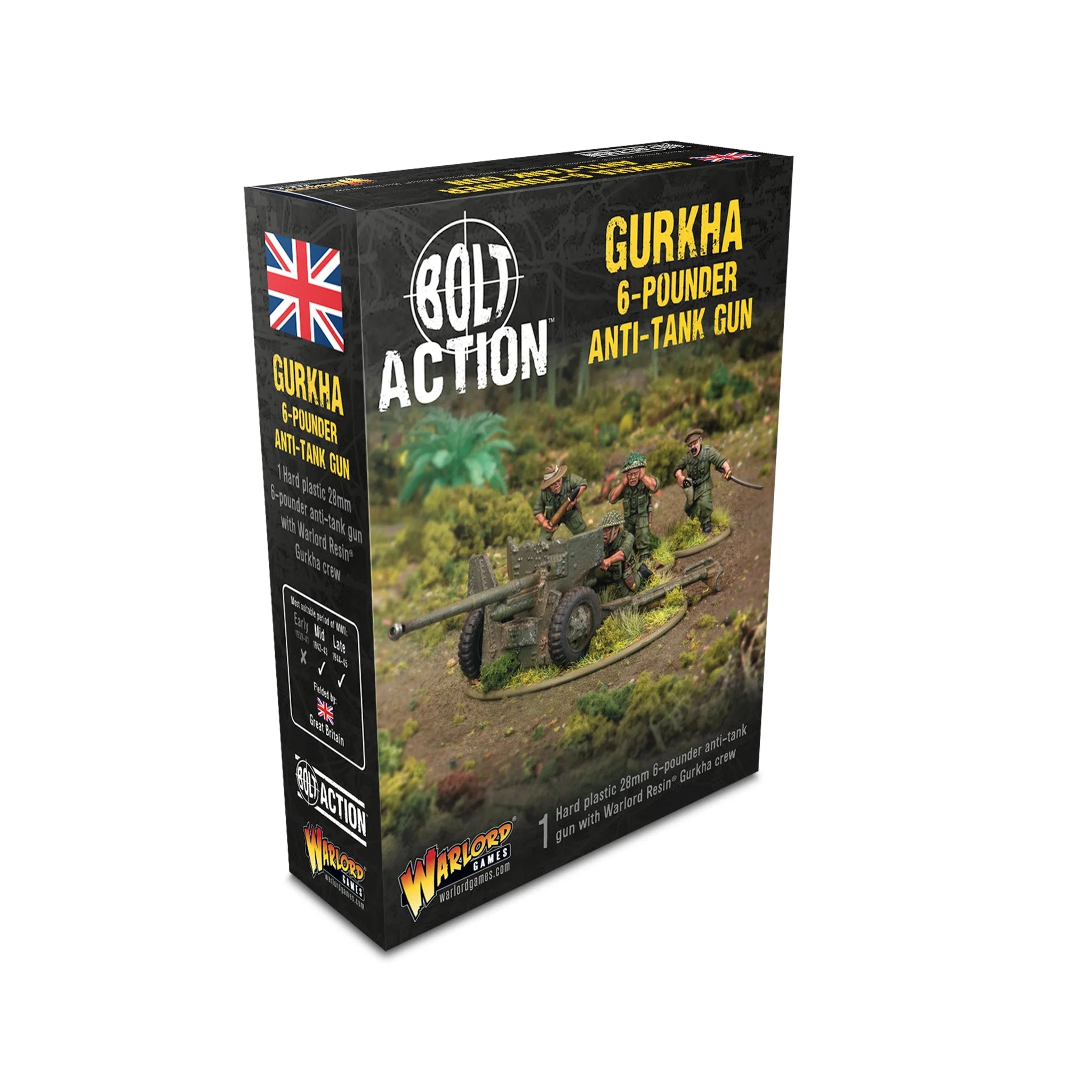 Bolt Action - Gurkha - 6-Pounder Anti-Tank Gun