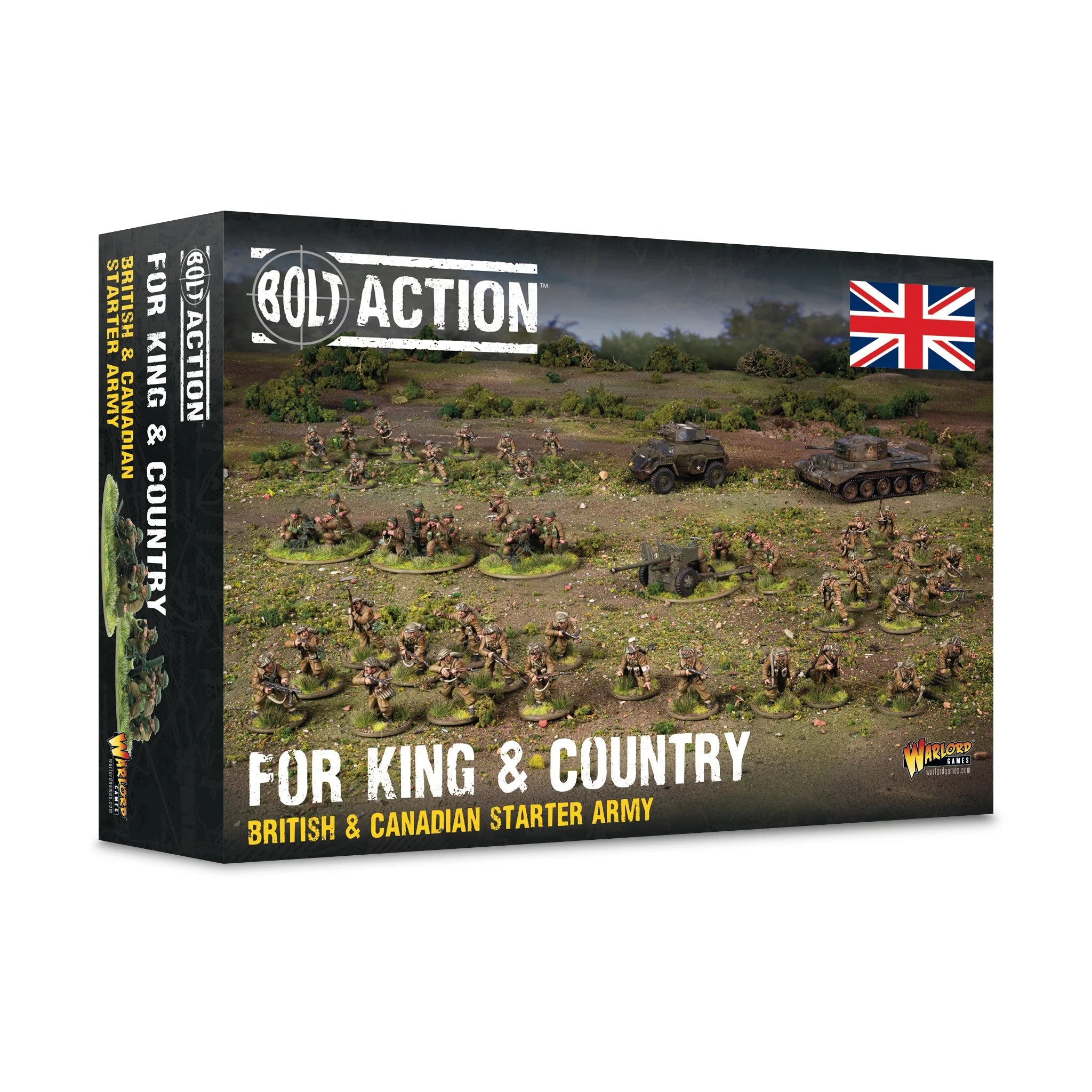 Bolt Action - British & Canadian Starter Army - For King & Country
