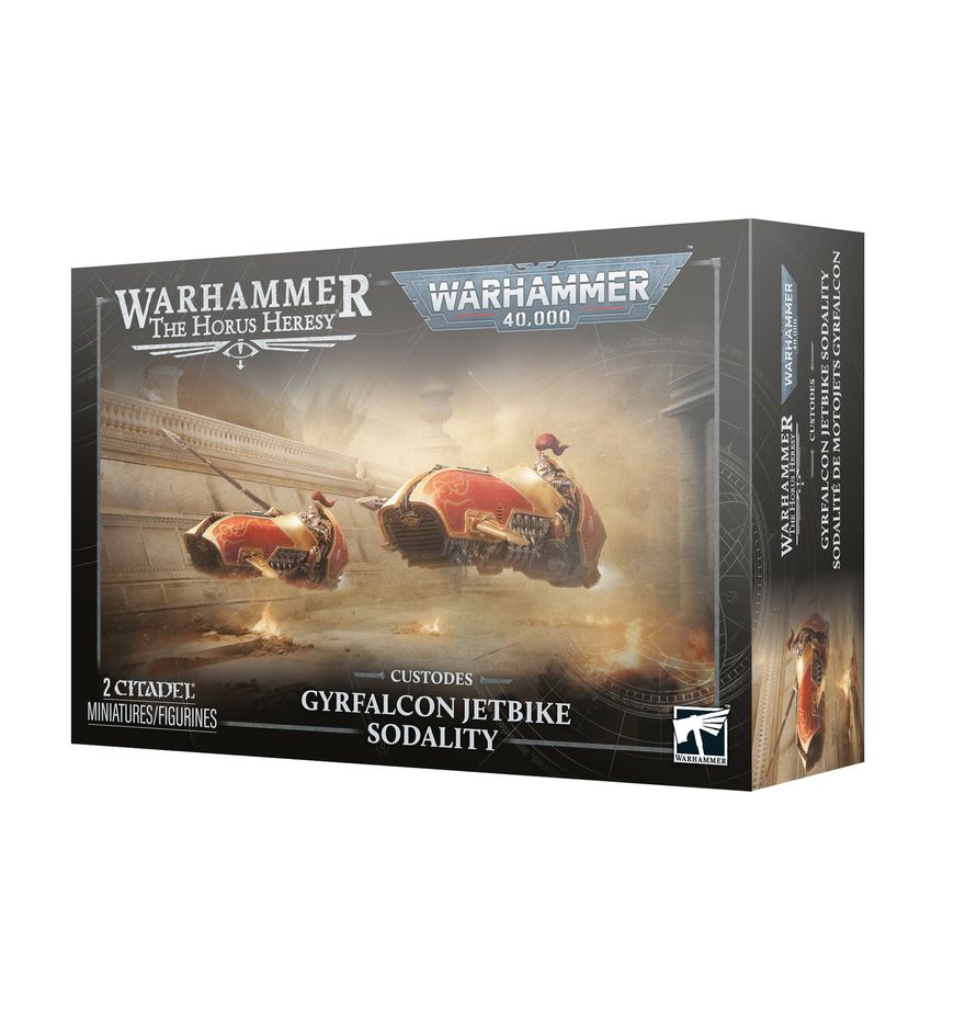 Warhammer 40K/The Horus Heresy - Custodes - Gyrfalcon Jetbike Sodality