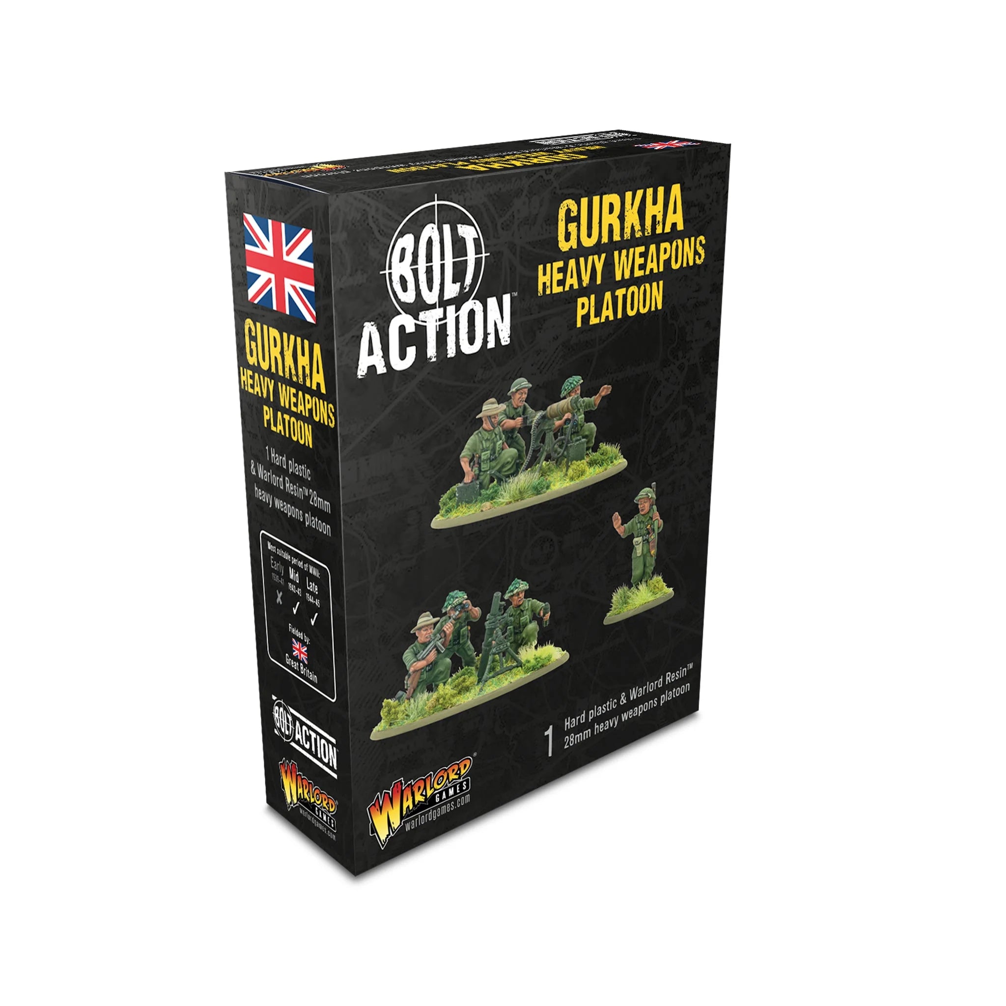 Bolt Action - Gurkha - Heavy Weapons Platoon